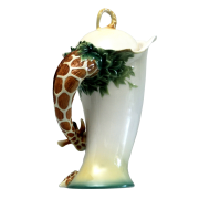 FRANZ COLLECTION GIRAFFE DESIGN PORCELAIN TEAPOT