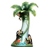 FRANZ COLLECTION MONKEY MISCHIEF TREE VASE