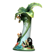 FRANZ COLLECTION MONKEY MISCHIEF TREE VASE