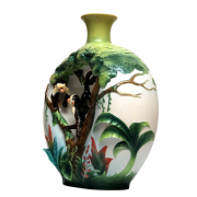 FRANZ COLLECTION MONKEY MISCHIEF LARGE VASE