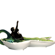 FRANZ COLLECTION MONKEY MISCHIEF TIDBIT DISH