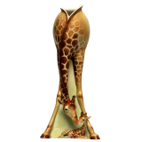 FRANZ COLLECTION GIRAFFE DESIGN FLOWER VASE