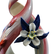 FRANZ COLLECTION COLUMBINE WILD FLOWER VASE