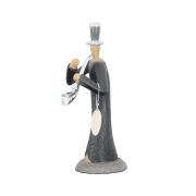 STONECAST COLLECTION SEXOPHONE PLAYER SCULPTURE