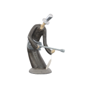 STONECAST COLLECTION GUITARIST SCULPTURE