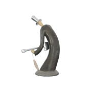 STONECAST COLLECTION GUITARIST SCULPTURE