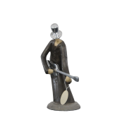 STONECAST COLLECTION GUITARIST SCULPTURE
