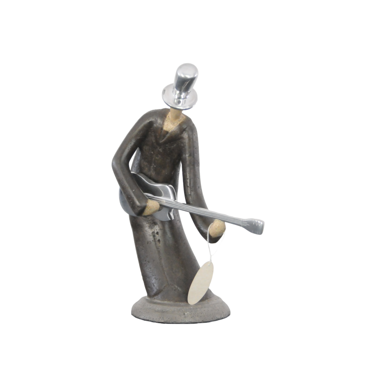 STONECAST COLLECTION GUITARIST SCULPTURE