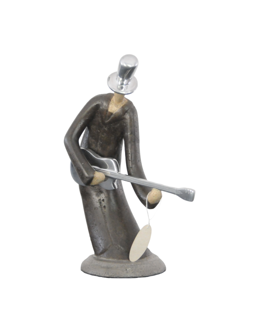 STONECAST COLLECTION GUITARIST SCULPTURE